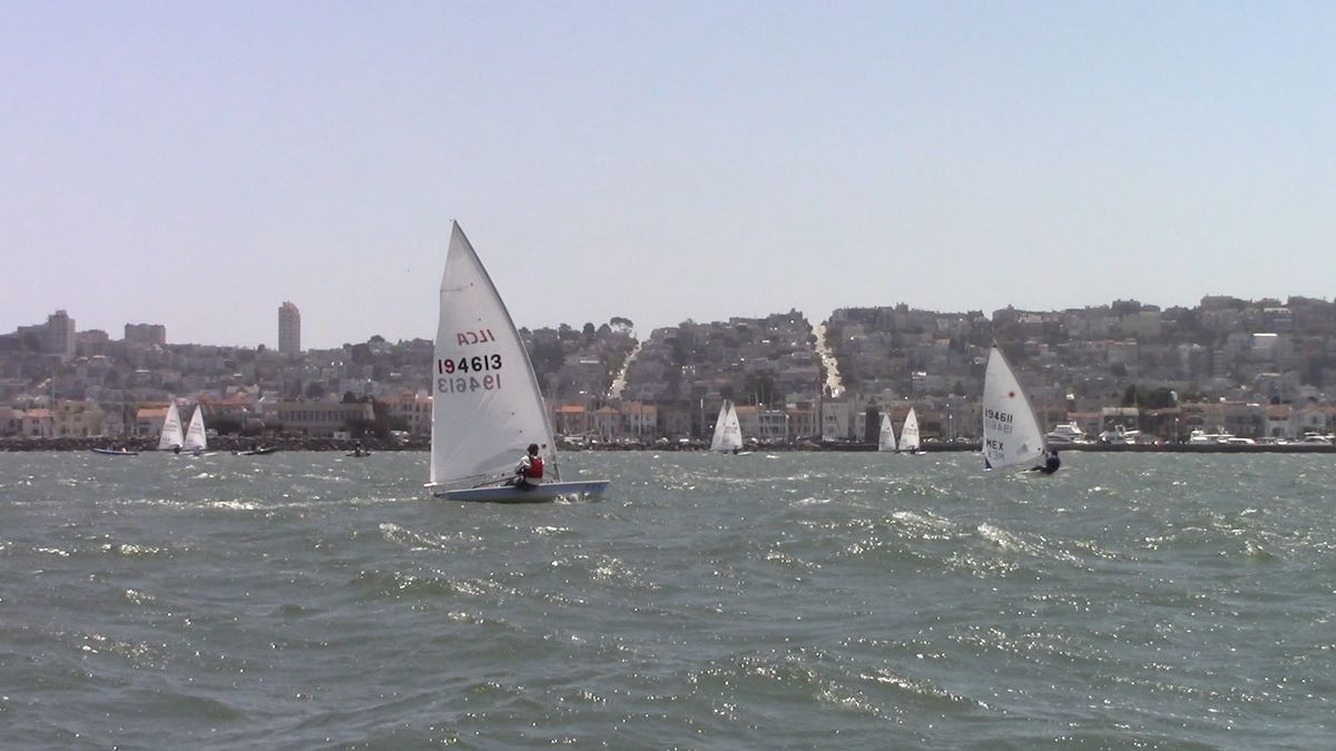 Namkhai & Sanka in front of San Francisco