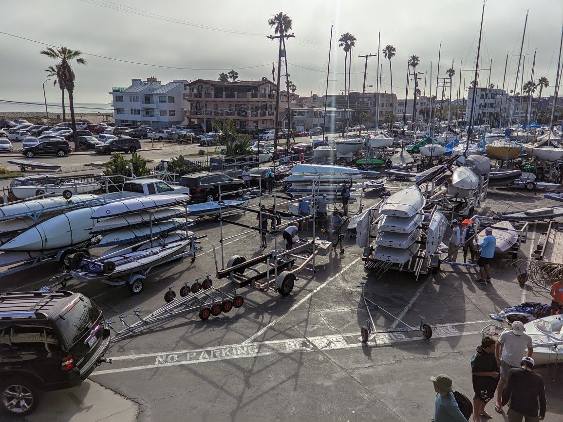 Loading boats