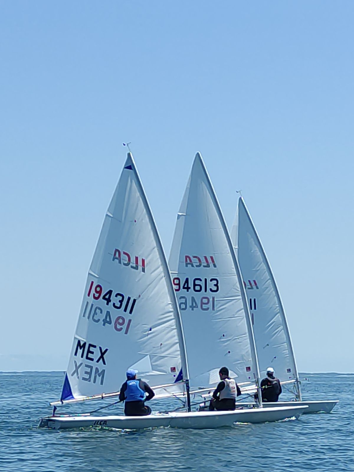 Inti, Namkhai and Sanka at the pre-regatta training for the 2024 NA’s in New Bedford, MA